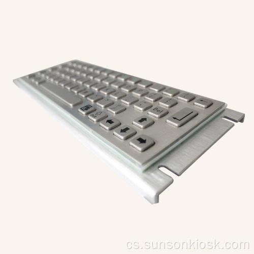 Braillova klávesnice z nerezové oceli